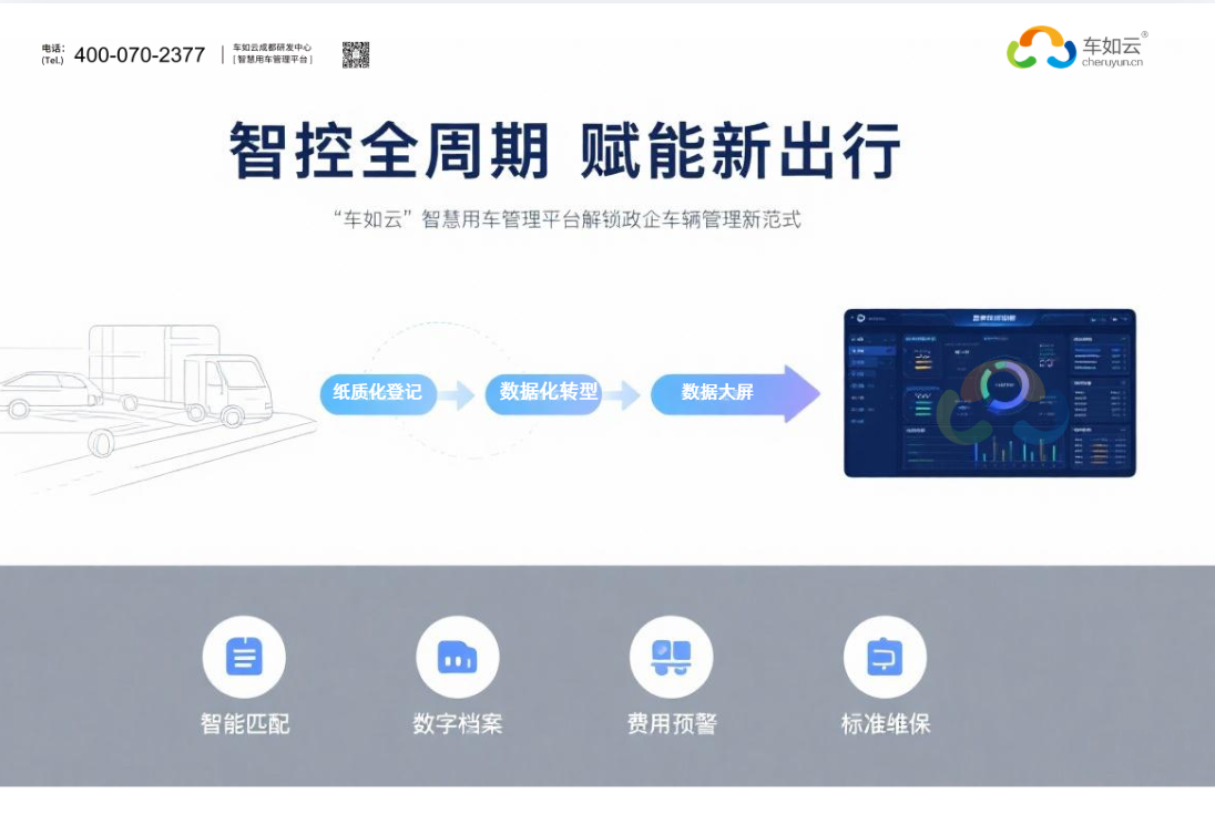 车如云车辆管理系统解锁政企车辆管理新范式